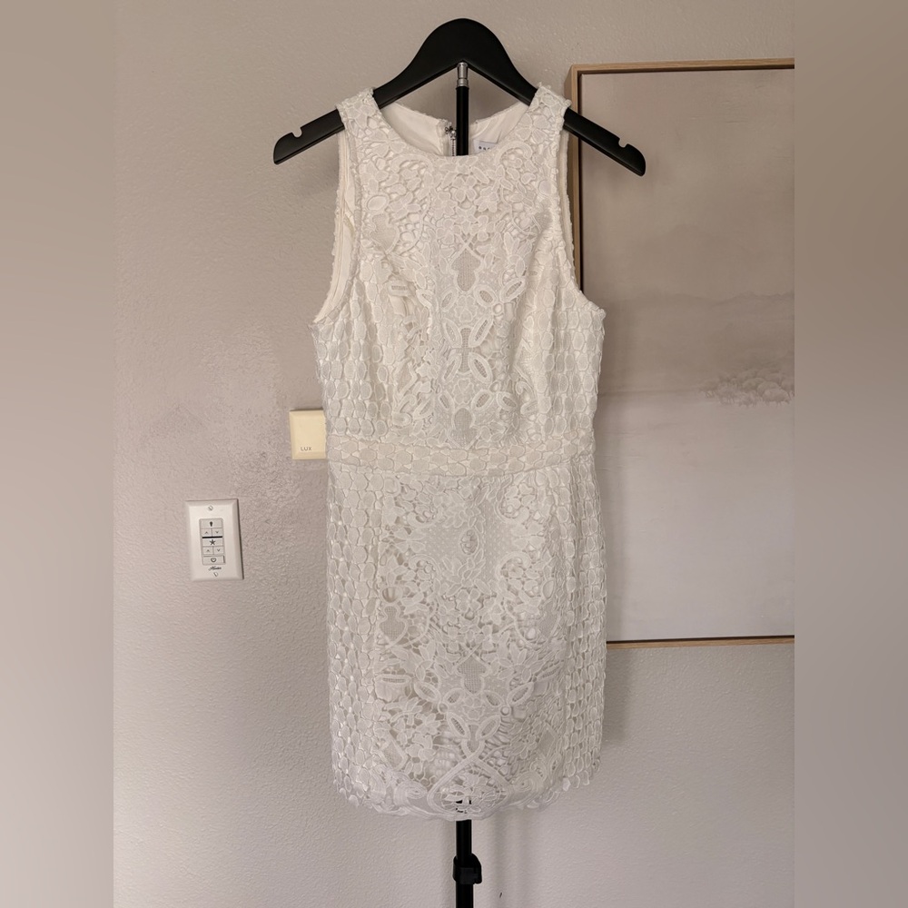 Endless Rose White Lace Mini Dress